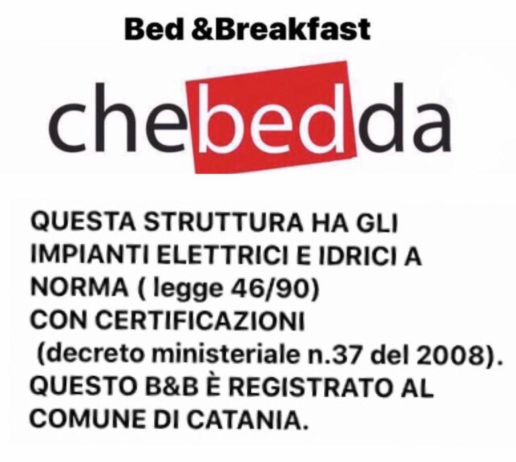 Chebedda B&B Catania Exterior photo
